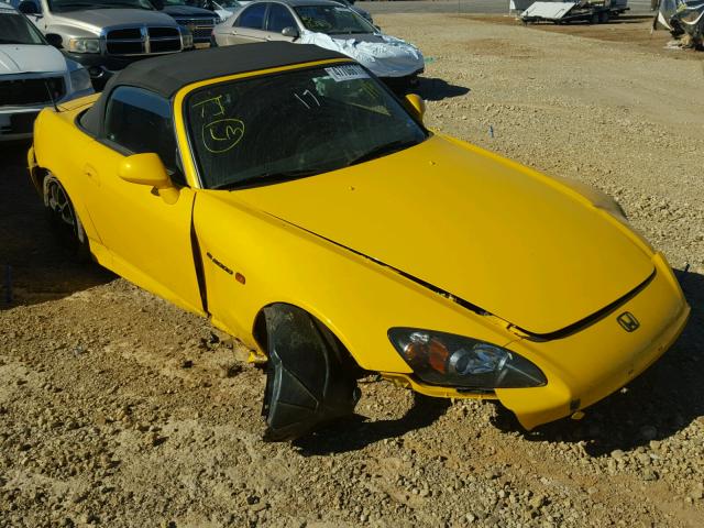 JHMAP21468S001195 - 2008 HONDA S2000 YELLOW photo 1