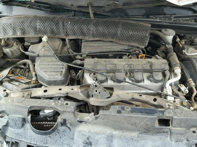 2HGES16544H555240 - 2004 HONDA CIVIC LX GRAY photo 7