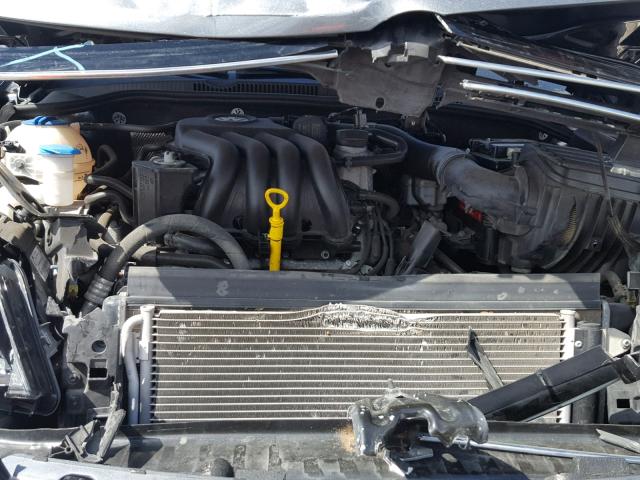 3VW2K7AJ2FM227230 - 2015 VOLKSWAGEN JETTA BASE გრაფიტი ფოტო 7