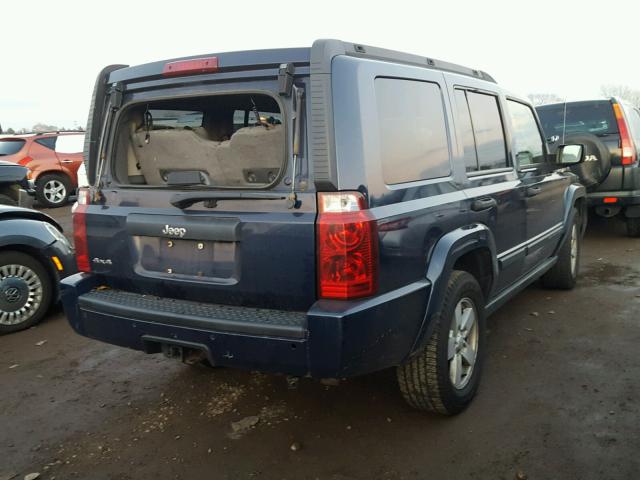 1J8HG48N86C232206 - 2006 JEEP COMMANDER 蓝色 照片 4