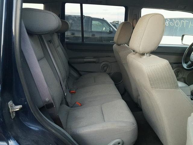 1J8HG48N86C232206 - 2006 JEEP COMMANDER 蓝色 照片 6