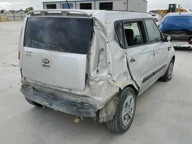 KNDJT2A52D7492626 - 2013 KIA SOUL TAN photo 4