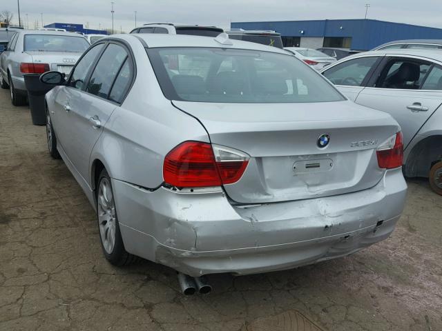 WBAVC93548K043746 - 2008 BMW 328 XI SILVER photo 3