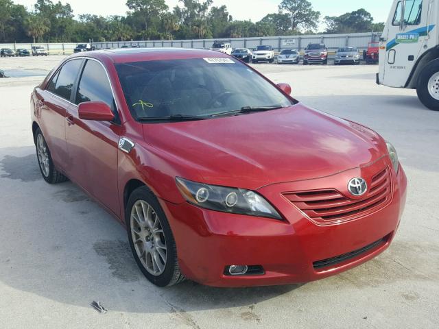 4T1BE46K67U070000 - 2007 TOYOTA CAMRY NEW RED photo 1