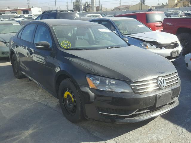 1VWAT7A30FC033680 - 2015 VOLKSWAGEN PASSAT S BLACK photo 1