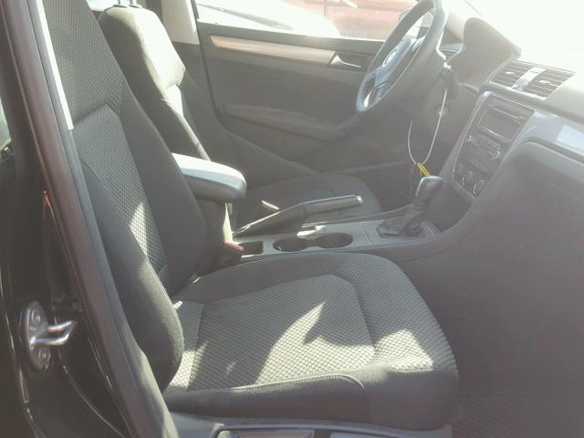 1VWAT7A30FC033680 - 2015 VOLKSWAGEN PASSAT S BLACK photo 5