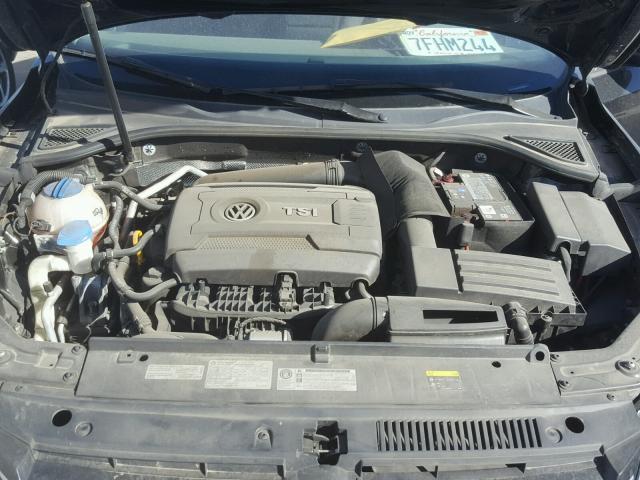 1VWAT7A30FC033680 - 2015 VOLKSWAGEN PASSAT S BLACK photo 7