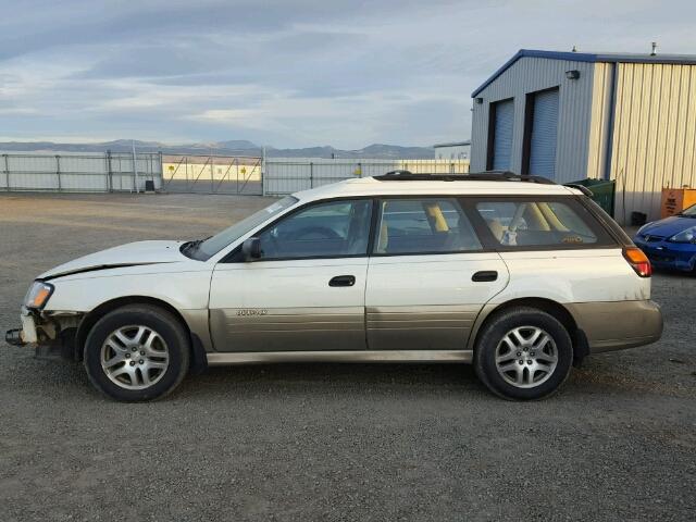 4S3BH675426627290 - 2002 SUBARU LEGACY OUT WHITE photo 9