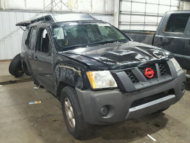 5N1AN08W15C607752 - 2005 NISSAN XTERRA OFF BLACK photo 1