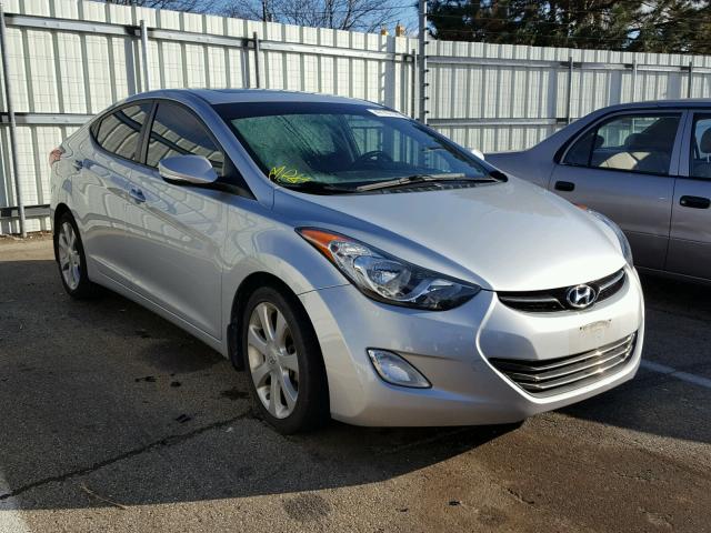 5NPDH4AE3DH398194 - 2013 HYUNDAI ELANTRA GL SILVER photo 1