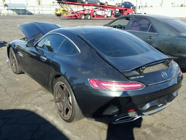 WDDYJ7HA4HA010600 - 2017 MERCEDES-BENZ AMG GT GRAY photo 3