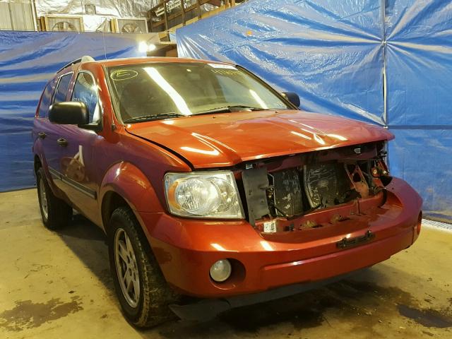 1D8HB48N77F581607 - 2007 DODGE DURANGO SL RED photo 1