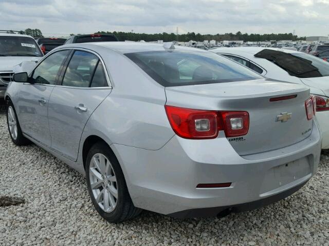 1G11H5SAXDF288881 - 2013 CHEVROLET MALIBU LTZ SILVER photo 3