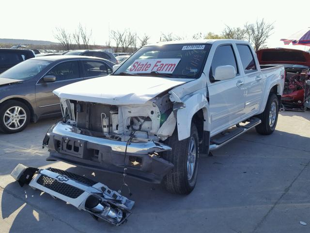 1GCJSDDE5A8132573 - 2010 CHEVROLET COLORADO L WHITE photo 2