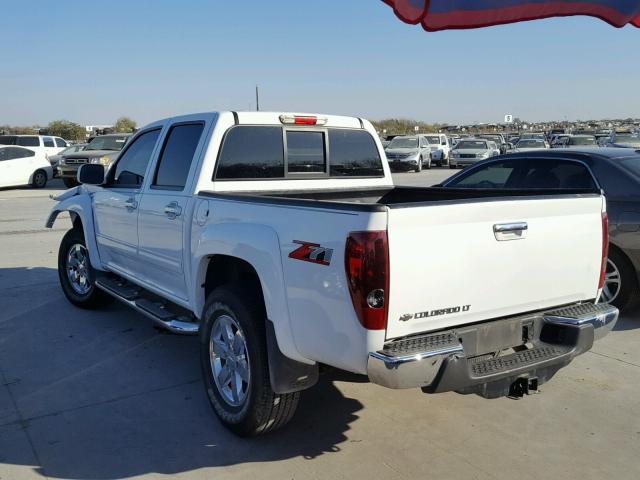 1GCJSDDE5A8132573 - 2010 CHEVROLET COLORADO L WHITE photo 3