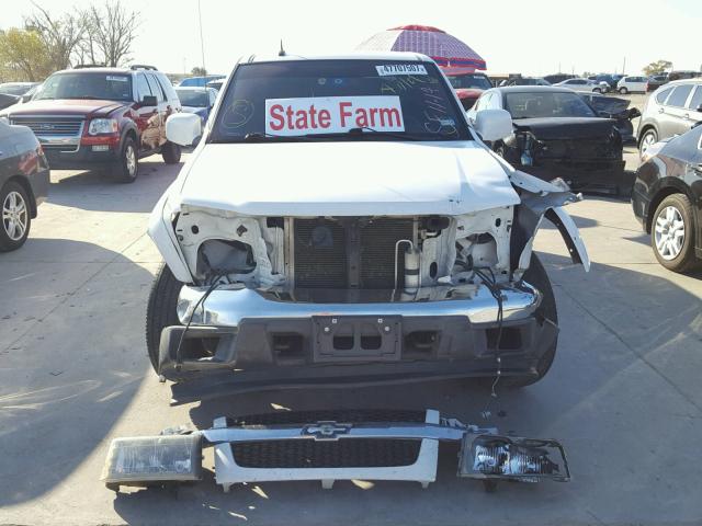 1GCJSDDE5A8132573 - 2010 CHEVROLET COLORADO L WHITE photo 9