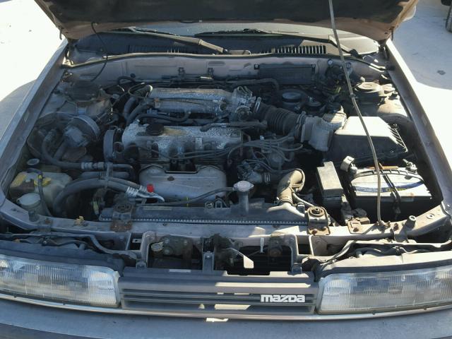 1YVGD22B2L5226829 - 1990 MAZDA 626 DX GRAY photo 7