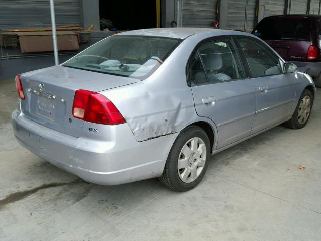 2HGES26842H572746 - 2002 HONDA CIVIC EX ვერცხლისფერი ფოტო 4