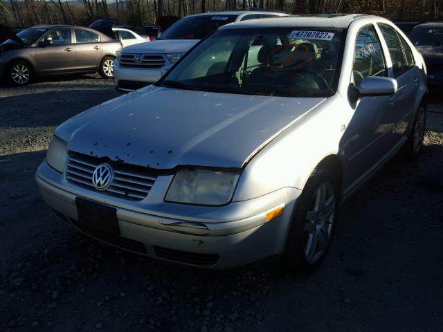 3VWSD29MX1M055646 - 2001 VOLKSWAGEN JETTA GLS SILVER photo 2