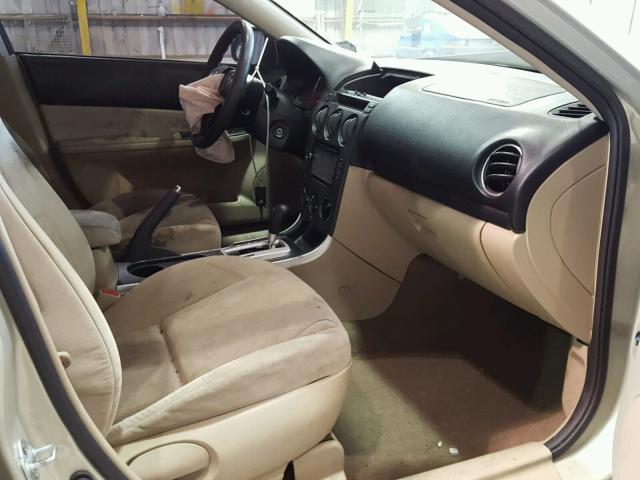 1YVHP80C765M23073 - 2006 MAZDA 6 I GOLD photo 5