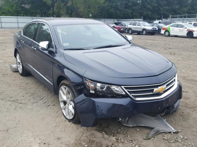 1G1125S34JU128974 - 2018 CHEVROLET IMPALA PRE BLUE photo 1