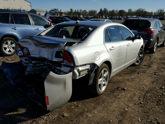 1G1ZB5E03CF257025 - 2012 CHEVROLET MALIBU LS SILVER photo 4