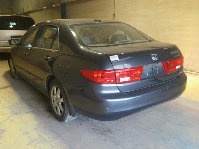 1HGCM66575A046564 - 2005 HONDA ACCORD EX CHARCOAL photo 3