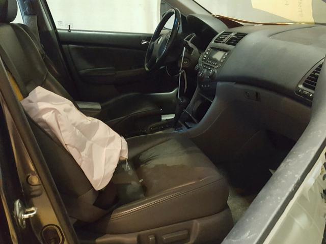 1HGCM66575A046564 - 2005 HONDA ACCORD EX CHARCOAL photo 5