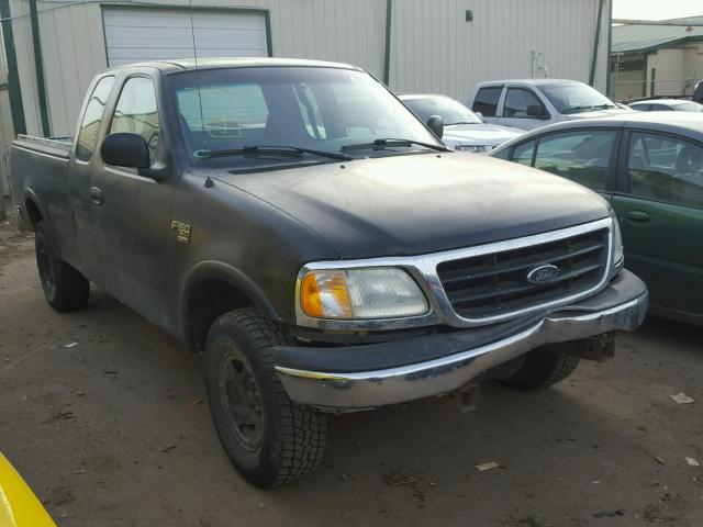 1FTRX18W82NA27390 - 2002 FORD F150 BLACK photo 1