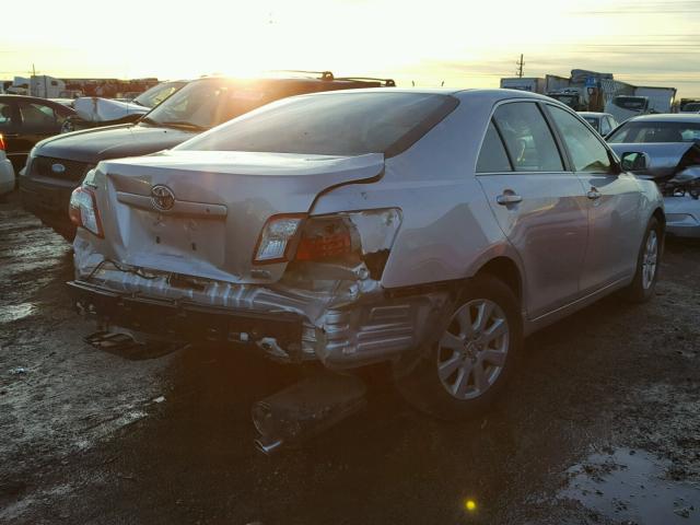 4T1BB46K79U098352 - 2009 TOYOTA CAMRY HYBR SILVER photo 4