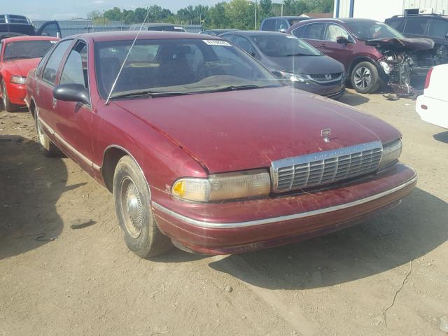 1G1BL52P4TR175092 - 1996 CHEVROLET CAPRICE BURGUNDY photo 1