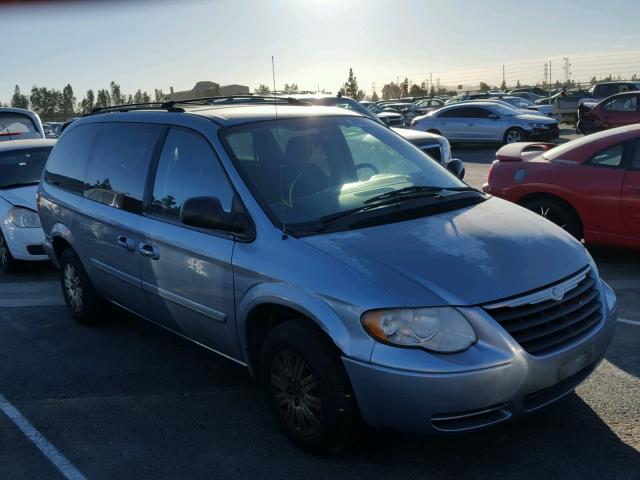 2A4GP44R36R743125 - 2006 CHRYSLER TOWN & COU BLUE photo 1