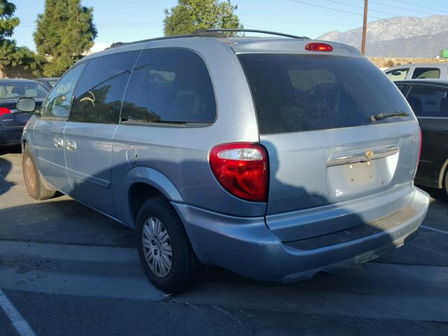 2A4GP44R36R743125 - 2006 CHRYSLER TOWN & COU BLUE photo 3