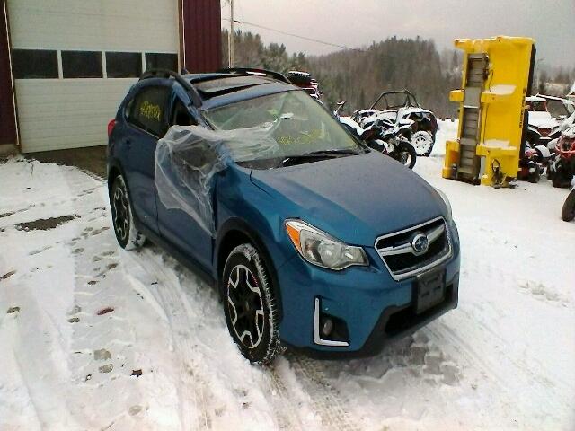 JF2GPANC9H8221615 - 2017 SUBARU CROSSTREK BLUE photo 1