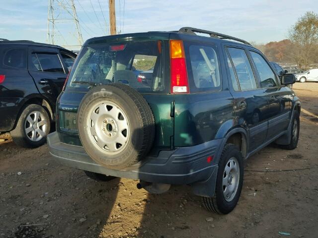 JHLRD1847XC002655 - 1999 HONDA CR-V LX GREEN photo 4