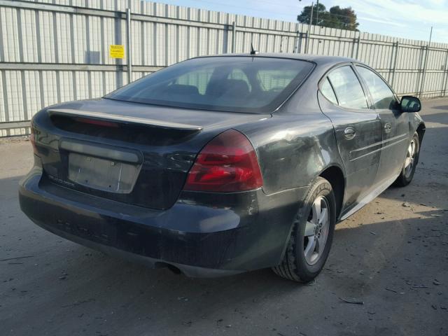 2G2WP552461162793 - 2006 PONTIAC GRAND PRIX BLACK photo 4