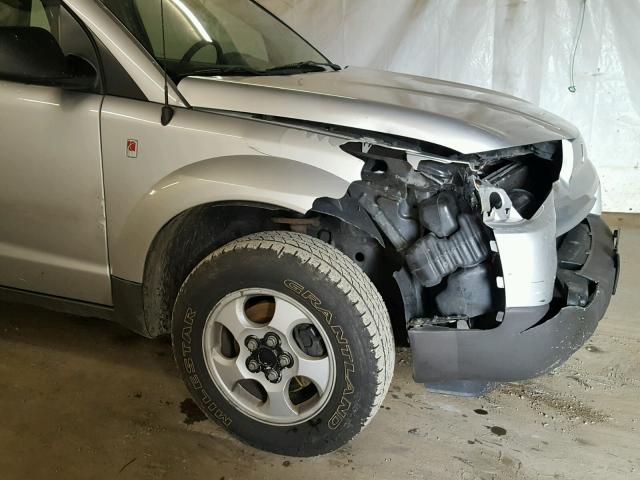 5GZCZ23D53S853644 - 2003 SATURN VUE SILVER photo 9