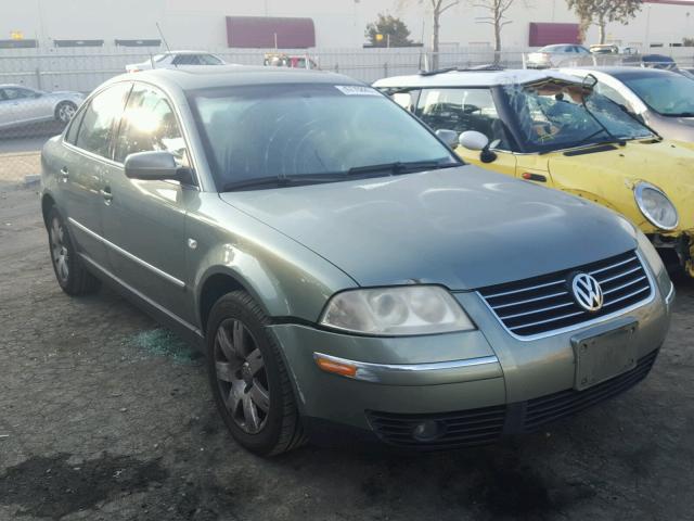 WVWRH63B73P195056 - 2003 VOLKSWAGEN PASSAT GLX GREEN photo 1