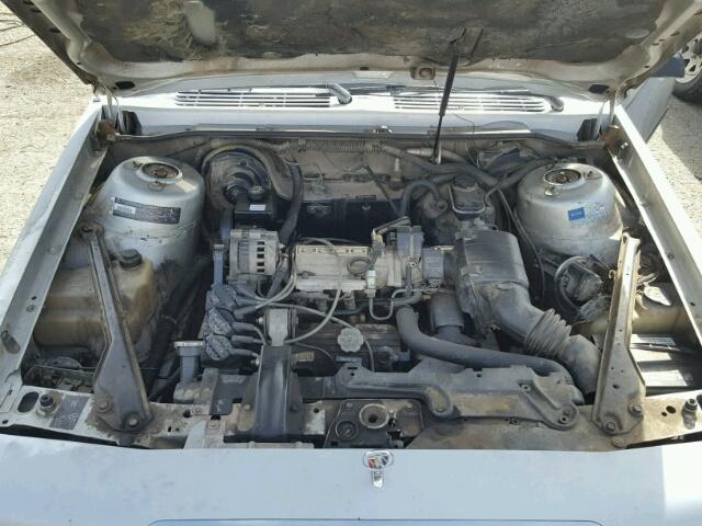 1G4AG85N1P6492320 - 1993 BUICK CENTURY SP BLUE photo 7