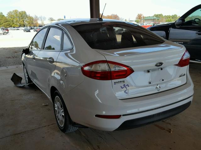 3FADP4AJ8FM218842 - 2015 FORD FIESTA S WHITE photo 3