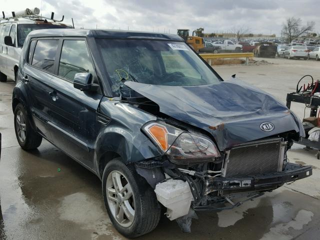 KNDJT2A20B7339438 - 2011 KIA SOUL + GREEN photo 1