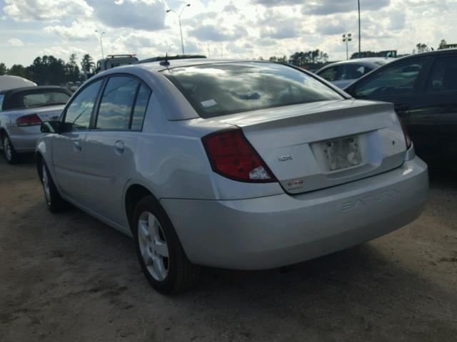 1G8AL55F47Z166298 - 2007 SATURN ION LEVEL SILVER photo 3