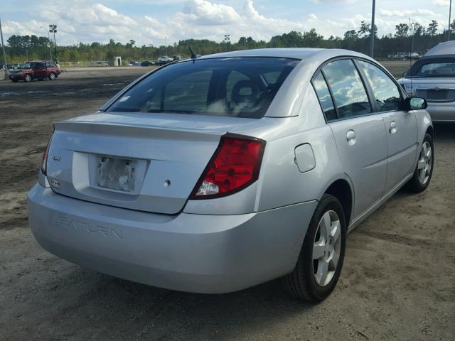 1G8AL55F47Z166298 - 2007 SATURN ION LEVEL SILVER photo 4