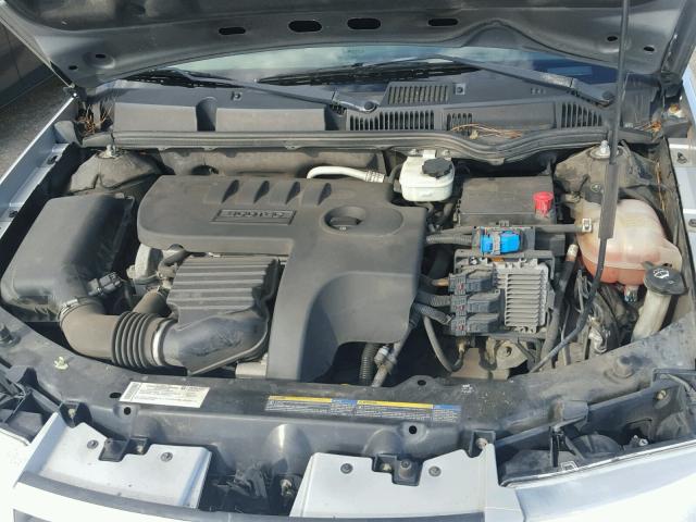 1G8AL55F47Z166298 - 2007 SATURN ION LEVEL SILVER photo 7