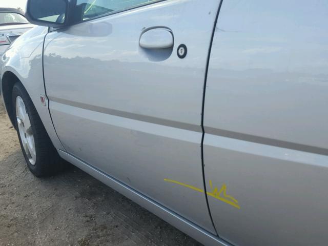 1G8AL55F47Z166298 - 2007 SATURN ION LEVEL SILVER photo 9