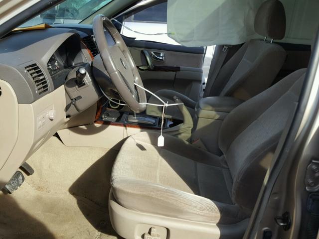 KNDJD733355417422 - 2005 KIA SORENTO LX GOLD photo 5