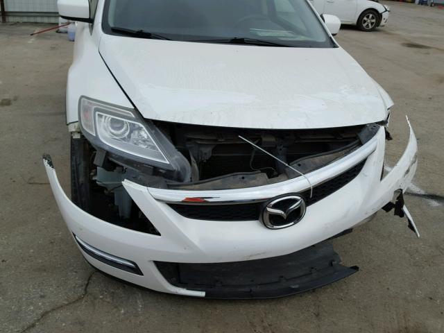 JM3TB28V680156176 - 2008 MAZDA CX-9 WHITE photo 9