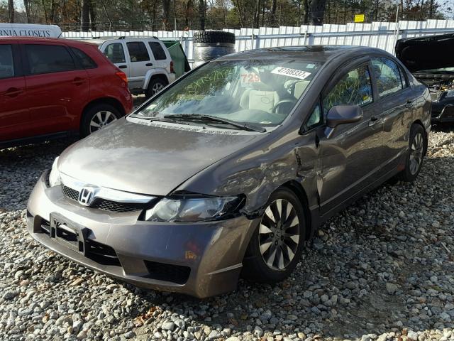 19XFA16839E017048 - 2009 HONDA CIVIC EX 灰色 照片 2