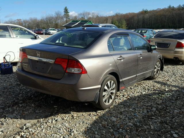 19XFA16839E017048 - 2009 HONDA CIVIC EX 灰色 照片 4