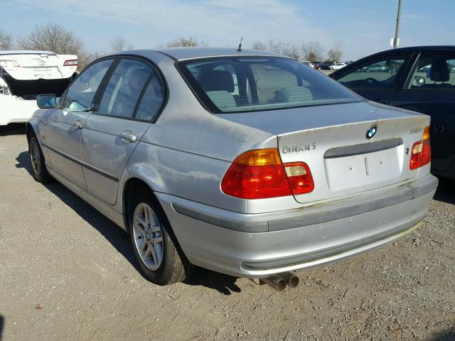 WBAAM3336XFP55741 - 1999 BMW 323I AUTOM SILVER photo 3